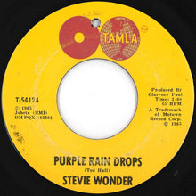 画像をギャラリービューアに読み込む, Stevie Wonder - Uptight (Everything's Alright) / Purple Rain Drops (7 inch Record / Used)