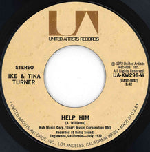Load image into Gallery viewer, Ike & Tina Turner - Nutbush City Limits / Help Him (7 inch Record / Used)