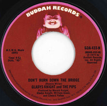 画像をギャラリービューアに読み込む, Gladys Knight And The Pips - I Feel A Song (In My Heart) / Don't Burn Down The Bridge (7 inch Record / Used)