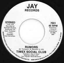 Load image into Gallery viewer, Timex Social Club - Rumors / Rumors (7 inch Record / Used)