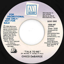 Load image into Gallery viewer, Chico DeBarge - Talk To Me / Talk To Me (7 inch Record / Used)