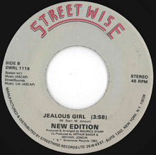 画像をギャラリービューアに読み込む, New Edition - Popcorn Love / Jealous Girl (7 inch Record / Used)