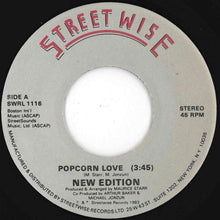 Load image into Gallery viewer, New Edition - Popcorn Love / Jealous Girl (7 inch Record / Used)