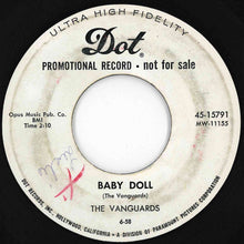 Load image into Gallery viewer, Vanguards - Baby Doll / My Friend Mary Ann (7 inch Record / Used)