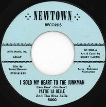 Load image into Gallery viewer, Blue-Belles - I Sold My Heart To The Junkman / Itty Bitty Twist (7 inch Record / Used)