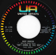 Load image into Gallery viewer, Marv Johnson - Ain't Gonna Be That Way / All The Love I've Got (7 inch Record / Used)
