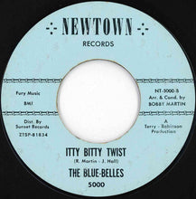 Load image into Gallery viewer, Blue-Belles - I Sold My Heart To The Junkman / Itty Bitty Twist (7 inch Record / Used)