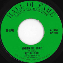 Load image into Gallery viewer, Guy Mitchell - Heartaches By The Number / Singing The Blues (7 inch Record / Used)