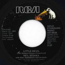 画像をギャラリービューアに読み込む, Neil Sedaka - Stairway To Heaven / Little Devil (7 inch Record / Used)