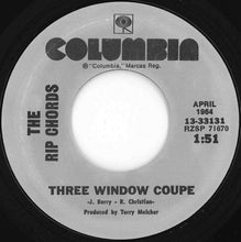 画像をギャラリービューアに読み込む, Rip Chords - Hey Little Cobra / Three Window Coupe (7 inch Record / Used)