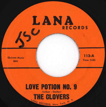 画像をギャラリービューアに読み込む, Clovers / Deltones - Love Potion No. 9 / Hey Little Girl (7 inch Record / Used)