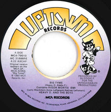 Load image into Gallery viewer, Heavy D. & The Boyz - Big Tyme (Radio Remix) / (Extended Remix) (7 inch Record / Used)