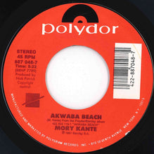 Load image into Gallery viewer, Mory Kante - Ye Ke Ye Ke / Akwaba Beach (7 inch Record / Used)