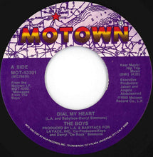 Load image into Gallery viewer, Boys - Dial My Heart / (Instrumental) (7 inch Record / Used)