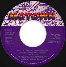 Load image into Gallery viewer, Boys - Dial My Heart / (Instrumental) (7 inch Record / Used)