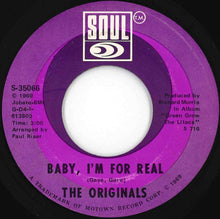 画像をギャラリービューアに読み込む, Originals - Baby I'm For Real / Moment Of Truth (7 inch Record / Used)