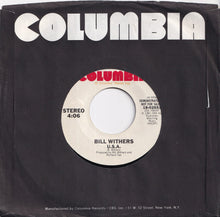Load image into Gallery viewer, Bill Withers - U.S.A. / U.S.A. (7 inch Record / Used)