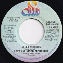 Load image into Gallery viewer, Love Unlimited Orchestra - Love's Theme (Instrumental) / Sweet Moments (Instrumental) (7 inch Record / Used)