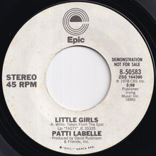 画像をギャラリービューアに読み込む, Patti Labelle - Little Girls / Little Girls (7 inch Record / Used)