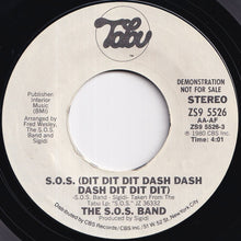 画像をギャラリービューアに読み込む, S.O.S. Band - S.O.S. (Dit Dit Dit Dash Dash Dash Dit Dit Dit) / S.O.S. (Dit Dit Dit Dash Dash Dash Dit Dit Dit) (7 inch Record / Used)