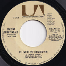 Load image into Gallery viewer, Maxine Nightingale - Love Hit Me / If I Ever Lose This Heaven (7 inch Record / Used)