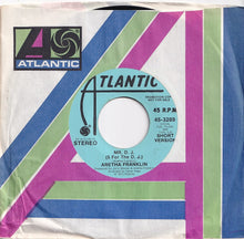 Load image into Gallery viewer, Aretha Franklin - Mr. D.J. (5 For The D.J.) (Short Version) / (Long Version) (7 inch Record / Used)