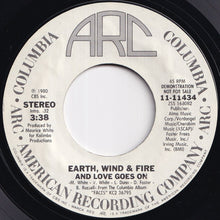画像をギャラリービューアに読み込む, Earth, Wind & Fire - And Love Goes On / And Love Goes On (7 inch Record / Used)