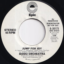 画像をギャラリービューアに読み込む, Biddu Orchestra - Jump For Joy / Jump For Joy (7 inch Record / Used)