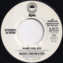 画像をギャラリービューアに読み込む, Biddu Orchestra - Jump For Joy / Jump For Joy (7 inch Record / Used)