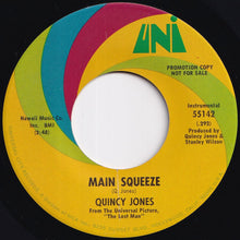 画像をギャラリービューアに読み込む, Quincy Jones - The Lost Man (Main Title) / Main Squeeze (7 inch Record / Used)