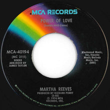 画像をギャラリービューアに読み込む, Martha Reeves - Power Of Love / Stand By Me (7 inch Record / Used)