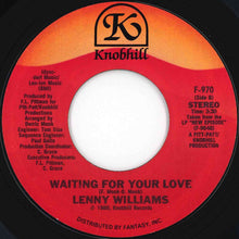Load image into Gallery viewer, Lenny Williams - Ten Ways Of Loving You / Waiting For Your Love (7 inch Record / Used)
