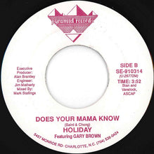 Load image into Gallery viewer, Holiday - Miami / Does Your Mother Know (7 inch Record / Used)