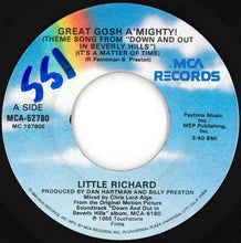 Load image into Gallery viewer, Little Richard / Charlie Midnight - Great Gosh A'Mighty! / The Ride (7 inch Record / Used)
