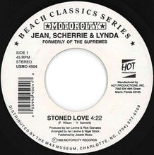 画像をギャラリービューアに読み込む, Jean, Scherrie & Lynda - Stoned Love / Crazy 'Bout The Guy (7 inch Record / Used)