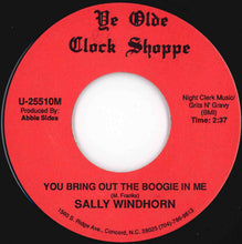 画像をギャラリービューアに読み込む, Sally Windhorn - You Bring Out The Boogie In Me / Blind, Crippled & Crazy (7 inch Record / Used)
