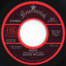 Load image into Gallery viewer, Jackie Wilson - Lonely Teardrops / Night (7 inch Record / Used)