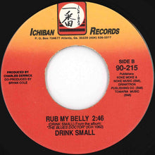 画像をギャラリービューアに読み込む, Drink Small - Tittie Man / Rub My Belly (7 inch Record / Used)