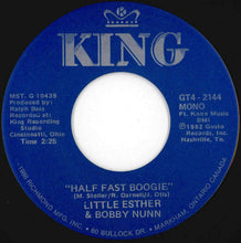 Load image into Gallery viewer, Little Ester & The Dominoes - The Deacon Moves In / Half Fast Boogie (7 inch Record / Used)