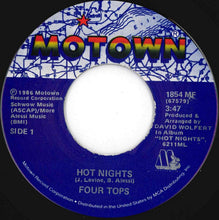 Load image into Gallery viewer, Four Tops - Hot Nights / Again (7 inch Record / Used)
