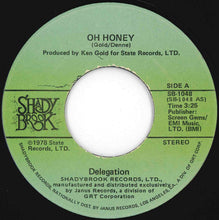 画像をギャラリービューアに読み込む, Delegation - Oh Honey / Let Me Take You To The Sun (7 inch Record / Used)