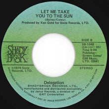画像をギャラリービューアに読み込む, Delegation - Oh Honey / Let Me Take You To The Sun (7 inch Record / Used)