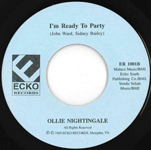 画像をギャラリービューアに読み込む, Ollie Nightingale - I'll Drink Your Bath Water, Baby / I'm Ready To Party (7 inch Record / Used)