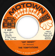画像をギャラリービューアに読み込む, Temptations - Get Ready / Ain't Too Proud To Beg (7 inch Record / Used)