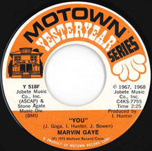 画像をギャラリービューアに読み込む, Marvin Gaye - I Heard It Through The Grapevine / You (7 inch Record / Used)