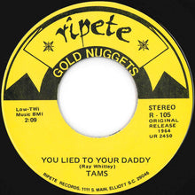 画像をギャラリービューアに読み込む, Tams - You Lied To Your Daddy / Laughing It Off (7 inch Record / Used)