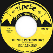 画像をギャラリービューアに読み込む, Jerry Butler - For Your Precious Love / He Will Break Your Heart (7 inch Record / Used)