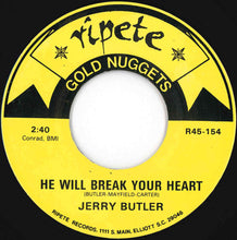 画像をギャラリービューアに読み込む, Jerry Butler - For Your Precious Love / He Will Break Your Heart (7 inch Record / Used)