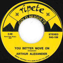 Load image into Gallery viewer, Arthur Alexander - Anna (Go To Him) / You Better Move On (7 inch Record / Used)