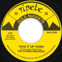 画像をギャラリービューアに読み込む, Dynamic Breakers - Boogie In The Street / Take It Up Town (7 inch Record / Used)